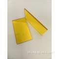 Filtros ópticos de vidro amarelo JB510